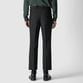 MOHAIR SILK BOOT CUT SLACKS