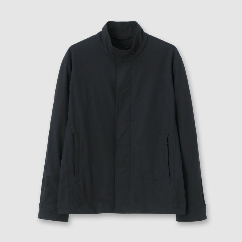 美品 ランバンコレクション シルク混 ジャケット グレー 40