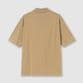 GIZA COTTON MOCK NECK KNIT TEE