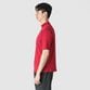 GIZA COTTON MOCK NECK KNIT TEE