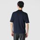 GIZA COTTON MOCK NECK KNIT TEE
