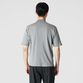 GIZA COTTON MOCK NECK KNIT TEE
