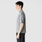 GIZA COTTON MOCK NECK KNIT TEE
