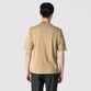GIZA COTTON MOCK NECK KNIT TEE