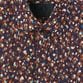 FLOWER PRINT FLY FRONT SHIRT