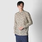 FLOWER PRINT FLY FRONT SHIRT