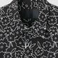 "BOTANICAL" PRINTED FLY FRONT SHIRT