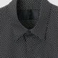 PIN DOT PRINT FLY FRONT SHIRT