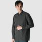 PIN DOT PRINT FLY FRONT SHIRT