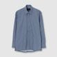 DOT PRINT FLY FRONT SHIRT