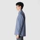 DOT PRINT FLY FRONT SHIRT
