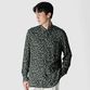 BOTANICAL PRINT FLY FRONT SHIRT