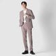 WOOL SUCKER GINGHAM CHECK SLACKS