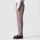 WOOL SUCKER GINGHAM CHECK SLACKS