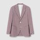 WOOL SUCKER GINGHAM CHECK JACKET