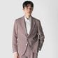WOOL SUCKER GINGHAM CHECK JACKET