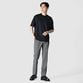 WOOL TROPICAL STRETCH TAPERED SLACKS