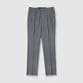 WOOL TROPICAL STRETCH TAPERED SLACKS