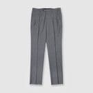 WOOL TROPICAL STRETCH TAPERED SLACKS