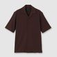 HIGH-TWIST JERSEY OPEN NECK SHIRT