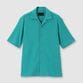 HIGH-TWIST JERSEY OPEN NECK SHIRT