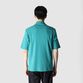 HIGH-TWIST JERSEY OPEN NECK SHIRT