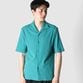 HIGH-TWIST JERSEY OPEN NECK SHIRT