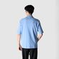 HIGH-TWIST JERSEY OPEN NECK SHIRT