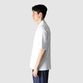 HIGH-TWIST JERSEY OPEN NECK SHIRT
