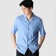 HIGH-TWIST JERSEY OPEN NECK SHIRT