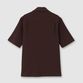 HIGH-TWIST JERSEY OPEN NECK SHIRT
