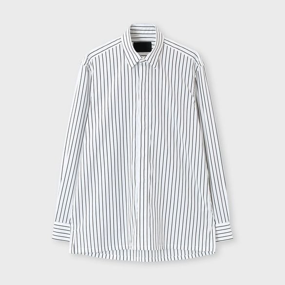 STRIPE FLY FRONT SHIRT