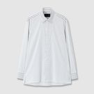 STRIPE BLOCKING FLY FRONT SHIRT
