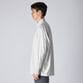 STRIPE BLOCKING FLY FRONT SHIRT