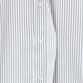 STRIPE BLOCKING FLY FRONT SHIRT