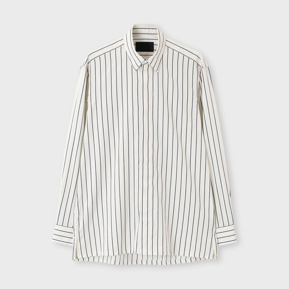 STRIPE FLY FRONT SHIRT 2