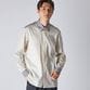 STRIPE BLOCKING FLY FRONT SHIRT 2