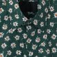 FLOWER PRINT FLY FRONT SHIRT
