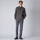 FLOWER PRINT FLY FRONT SHIRT
