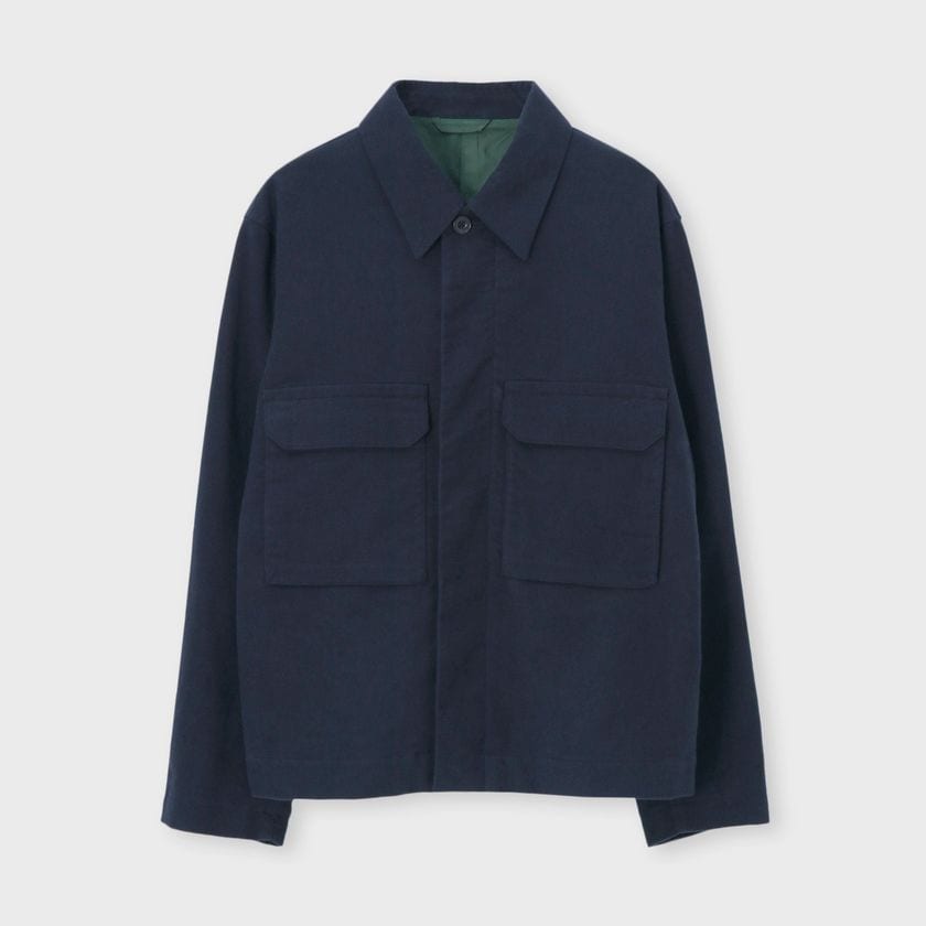 DIAGONAL MOLESKIN 　BLOUSON