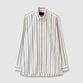 STRIPE FLY FRONT SHIRT