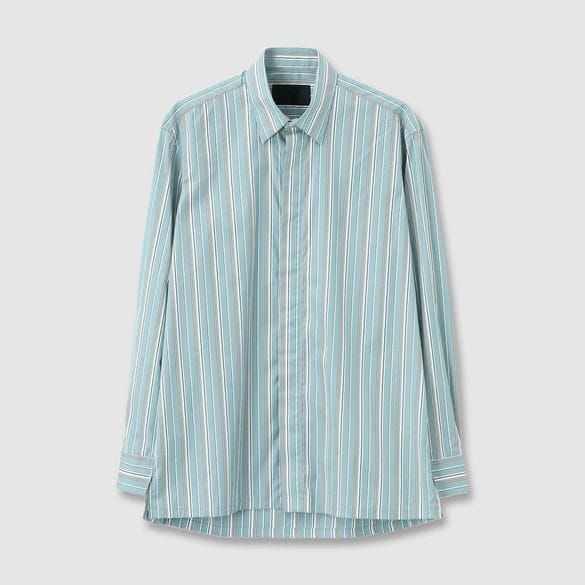 STRIPE FLY FRONT SHIRT