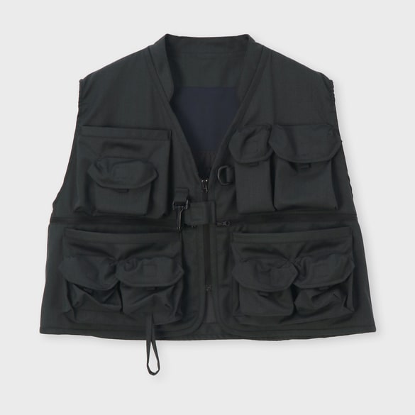 CAVALRY TWILL PARIS FISHING WAISTCOAT 03