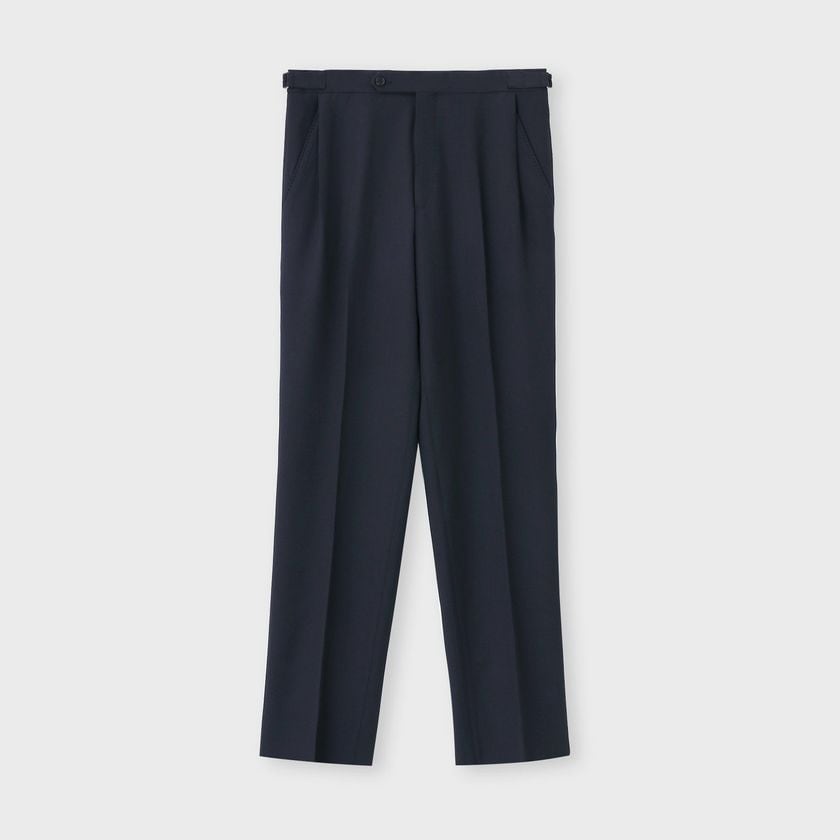BARATHEA SEMI-WIDE　SLACKS