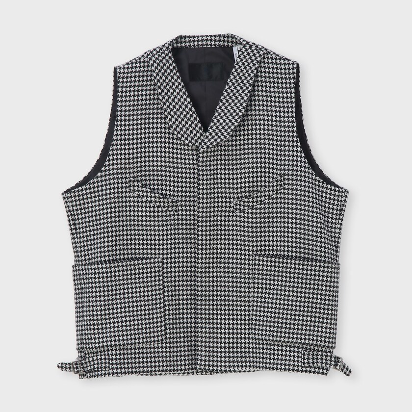 HOUNDSTOOTH PABLO 　VEST