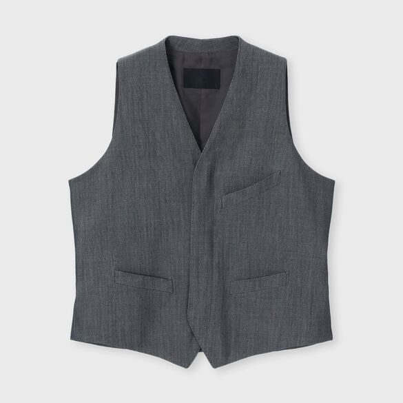 WOOL MOHAIR EMSEMBLE VEST [ウールモヘア ベスト]｜ランバンコレクション(メンズ)公式オンラインショップ