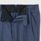 WOOL SILK GUN CLUB CHECK TAPERED  SLACKS [ウールシルク ガンクラブパンツ]