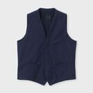 WOOL SILK EMSEMBLE  VEST [ウールシルク ベスト]