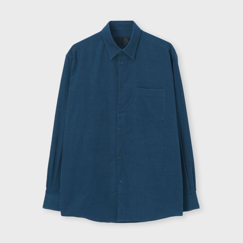 EXTRA FINE RIB CORDUROY  SHIRT [ファインリブコーデュロイ シャツ]