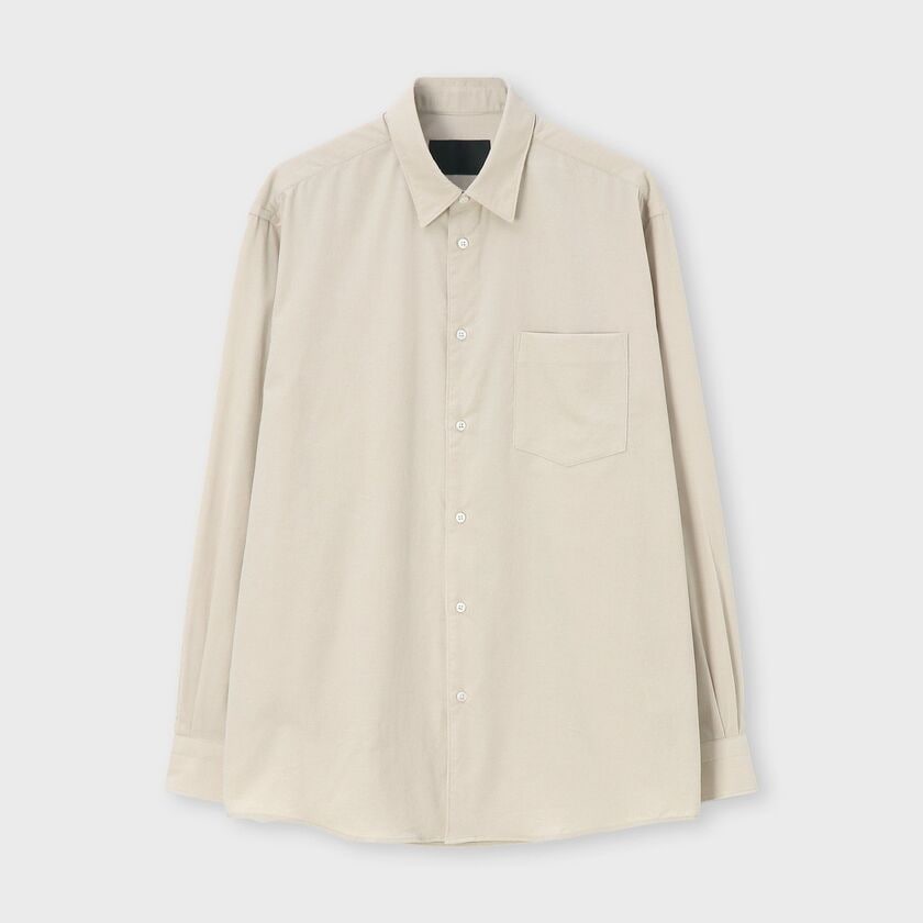 EXTRA FINE RIB CORDUROY  SHIRT [ファインリブコーデュロイ シャツ]